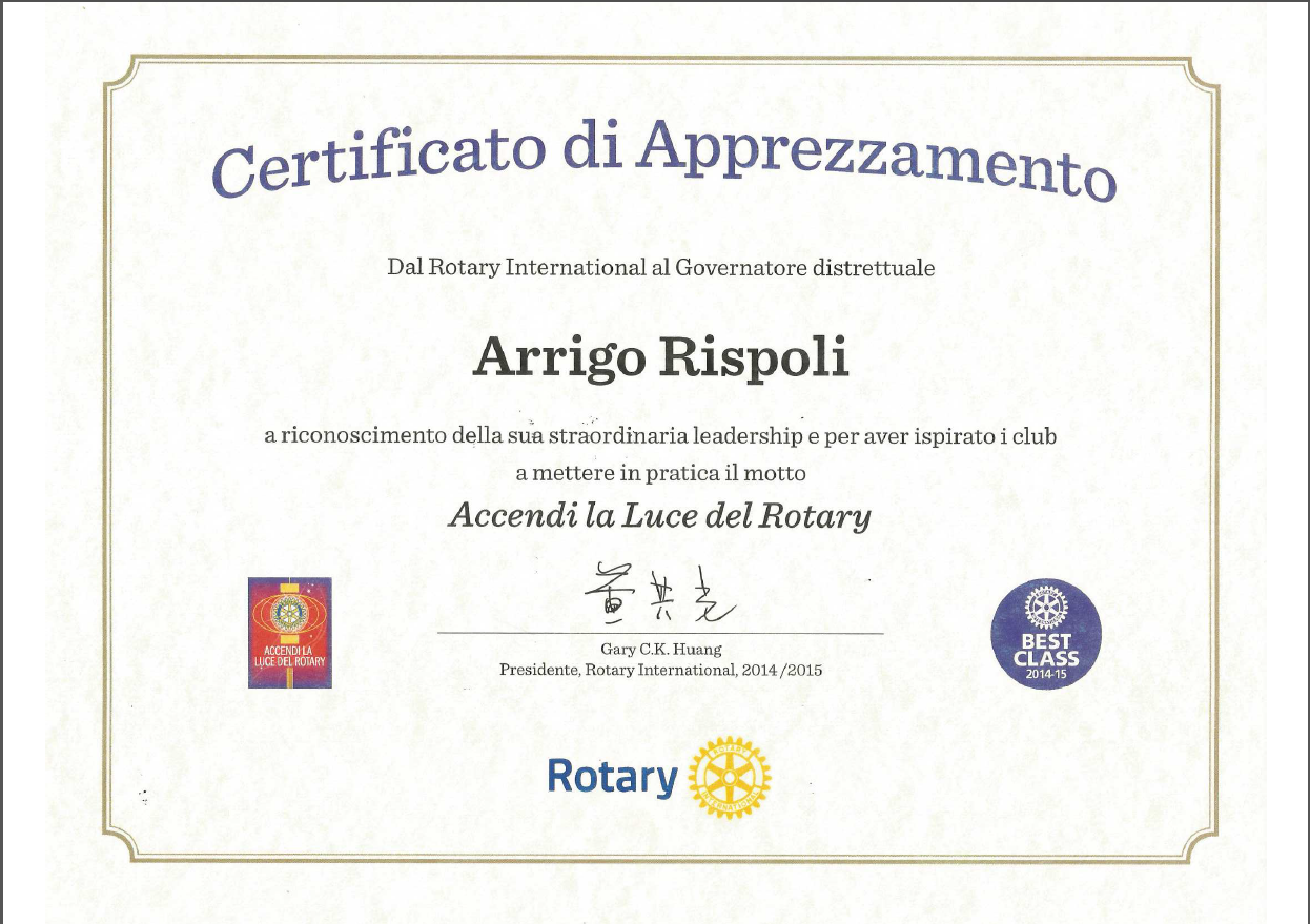 certificato